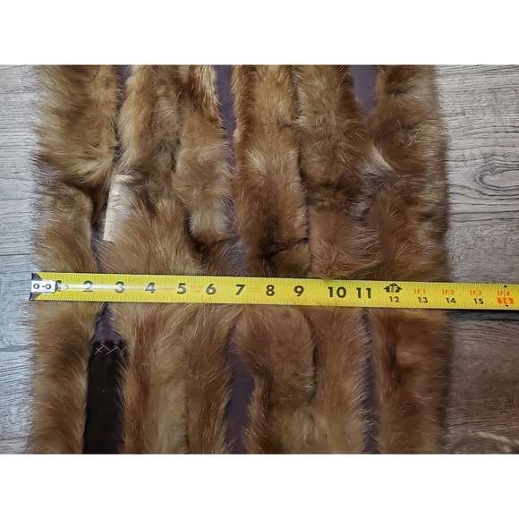 Vintage 40s The Tailored Woman New York Russian Sable Fur Stole / Shawl / Scarf - Picture 7 of 9